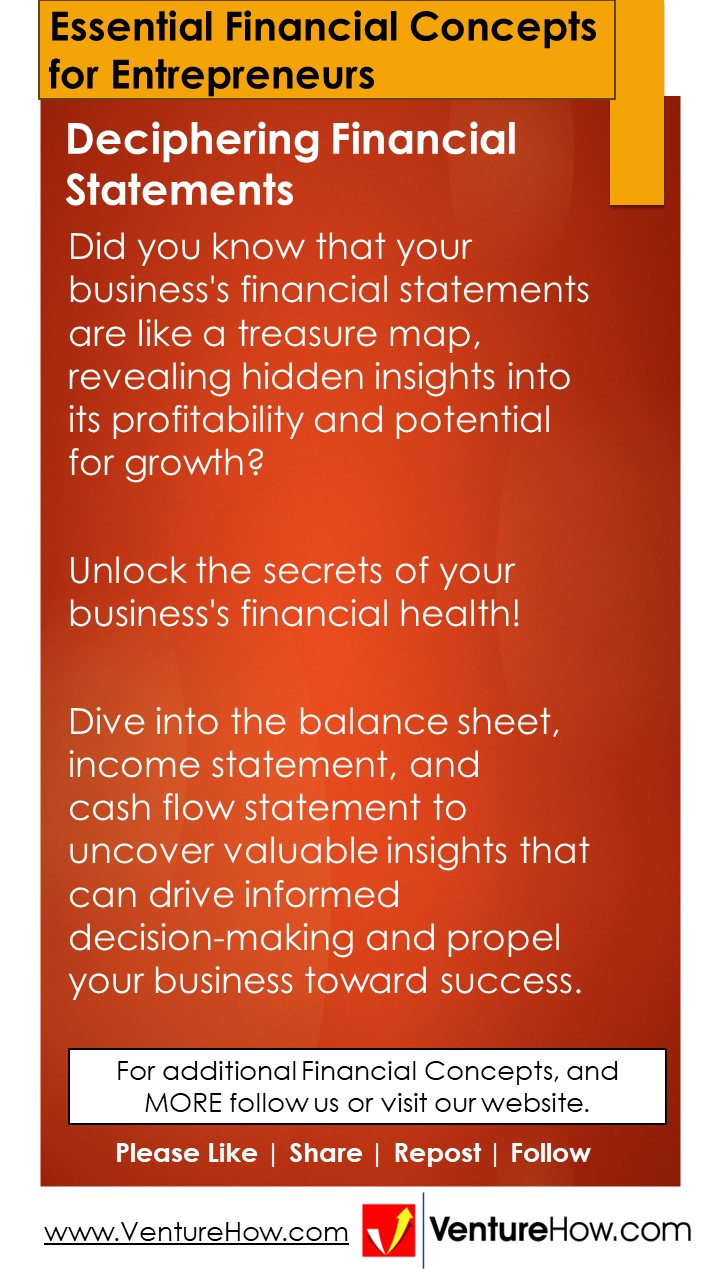 Deciphering financial statements