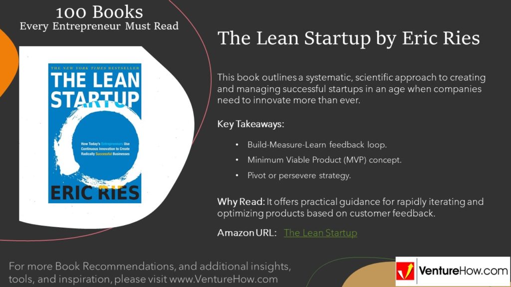 The Lean Startup by Eric Ries