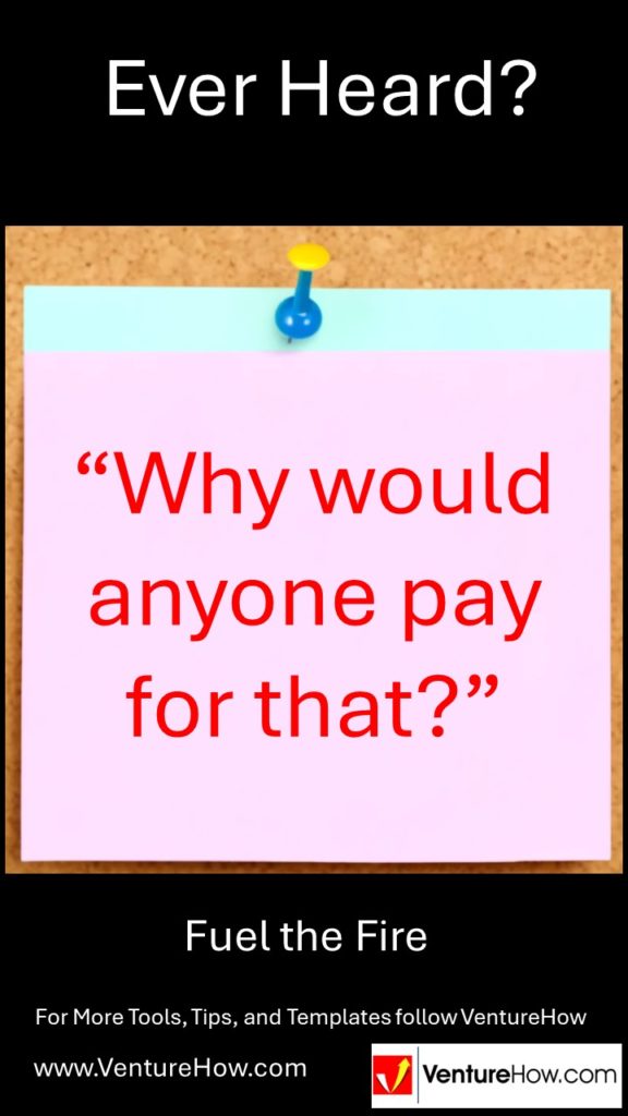 Why Would Anyone Pay for That