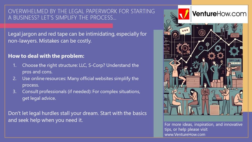 Overwhelmed by the legal paperwork for starting a business? Let's simplify the process...