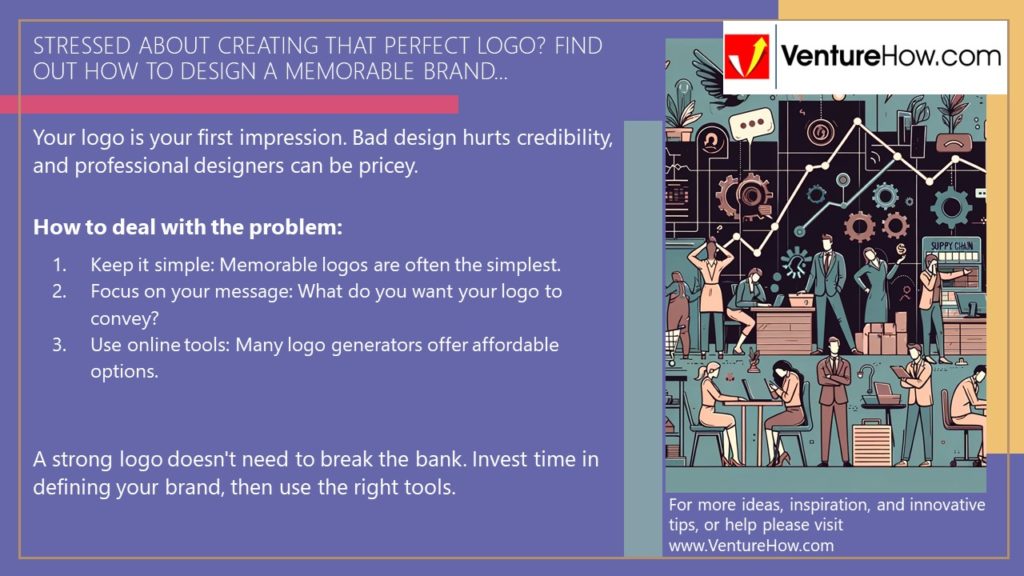 Stressed about creating that perfect logo? Find out how to design a memorable brand...