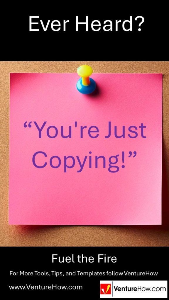 You're Just Copying!