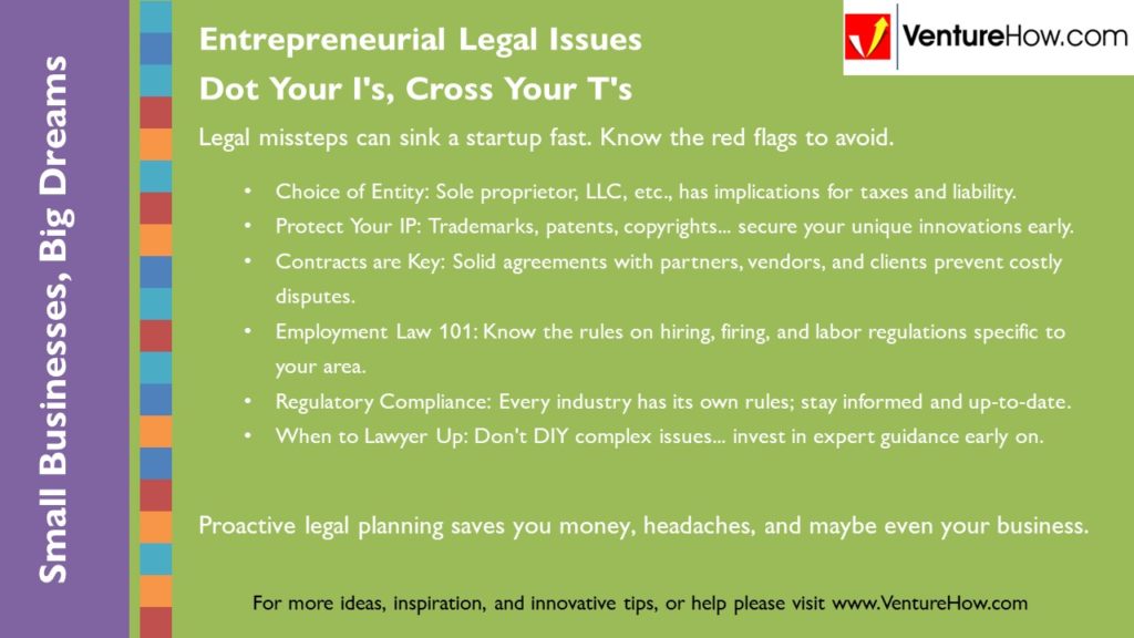 Entrepreneurial Legal Issues
