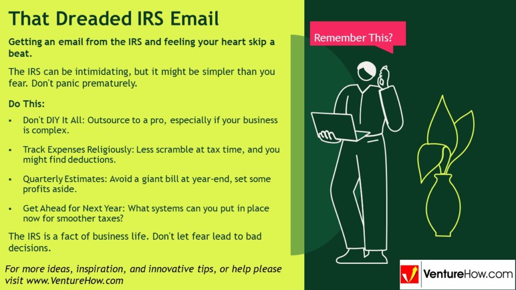 That Dreaded IRS Email