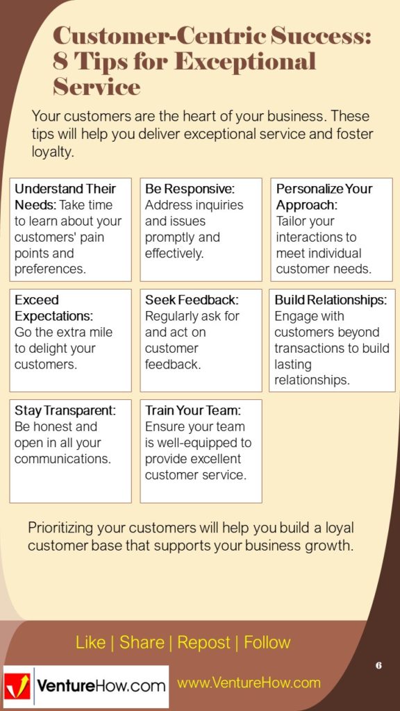 Customer-Centric Success: 8 Tips for Exceptional Service