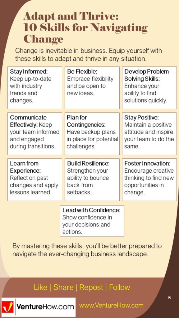 Adapt and Thrive: 10 Skills for Navigating Change