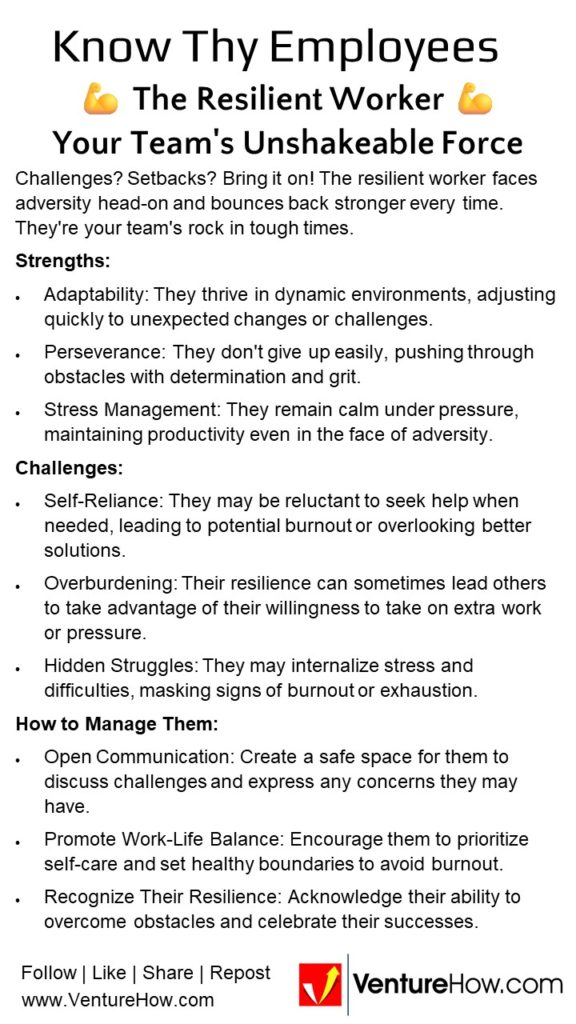 💪 The Resilient Worker: Your Team's Unshakeable Force 💪