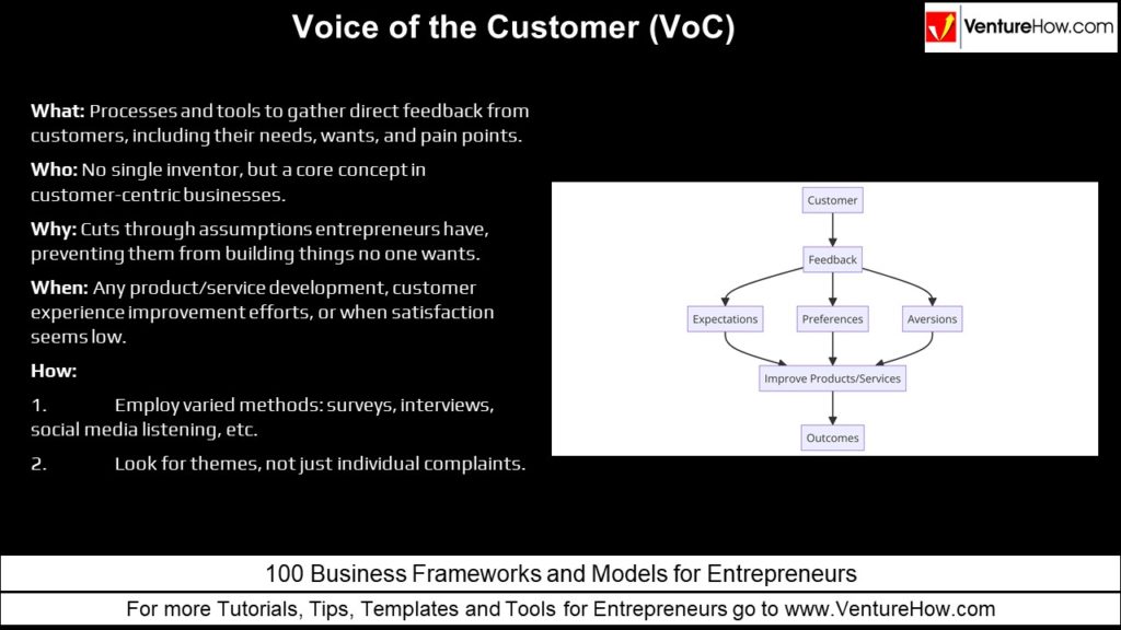 Voice of the Customer (VoC)