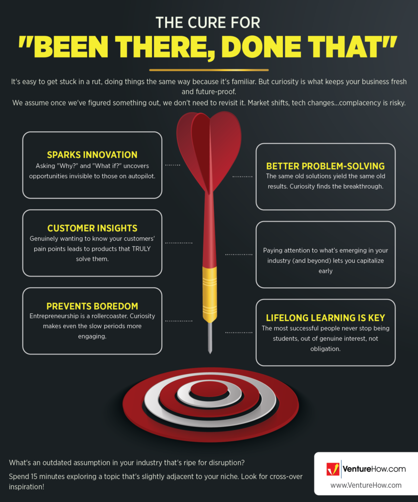 The Cure for "Been There, Done That"