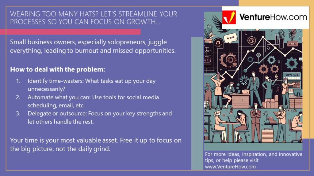 Wearing too many hats? Let's streamline your processes so you can focus on growth...