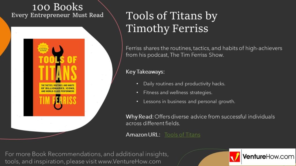 Tools of Titans by Timothy Ferriss