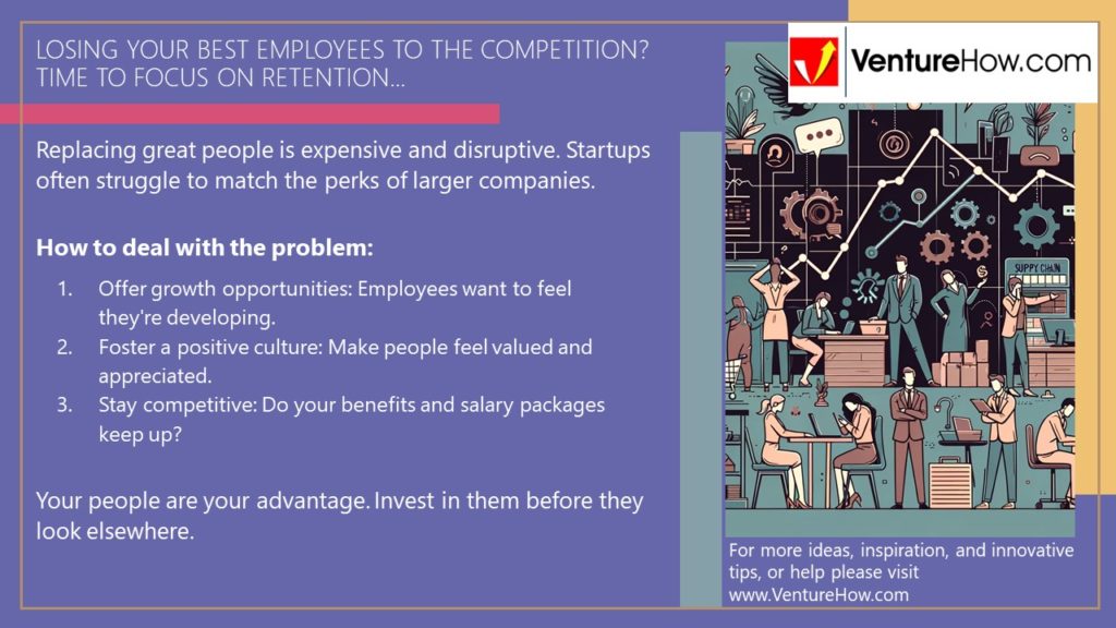 Losing your best employees to the competition? Time to focus on retention...