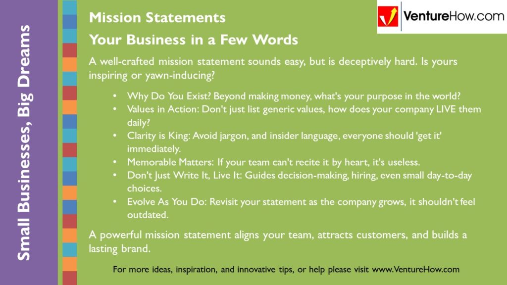 Mission Statements