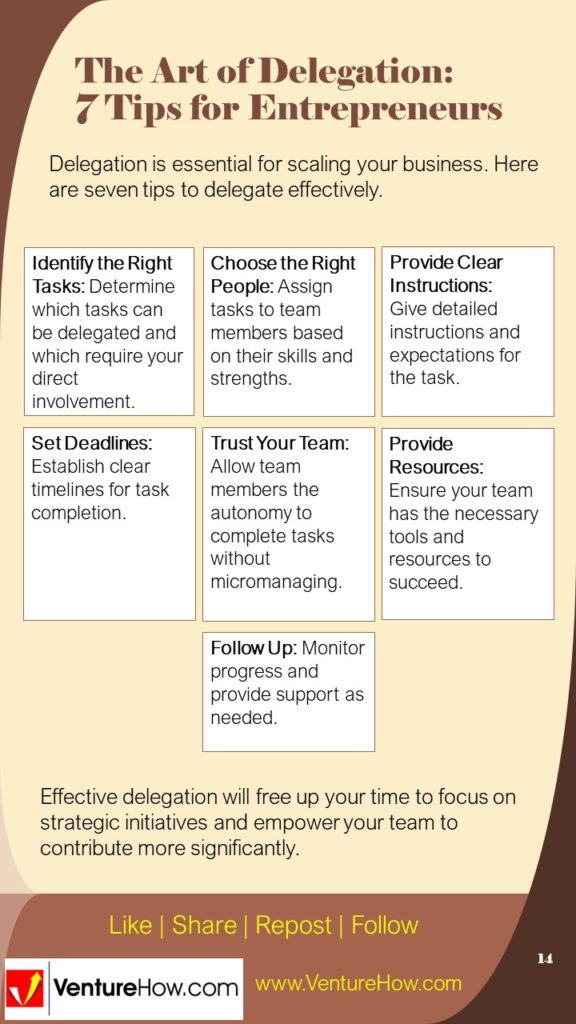 The Art of Delegation: 7 Tips for Entrepreneurs